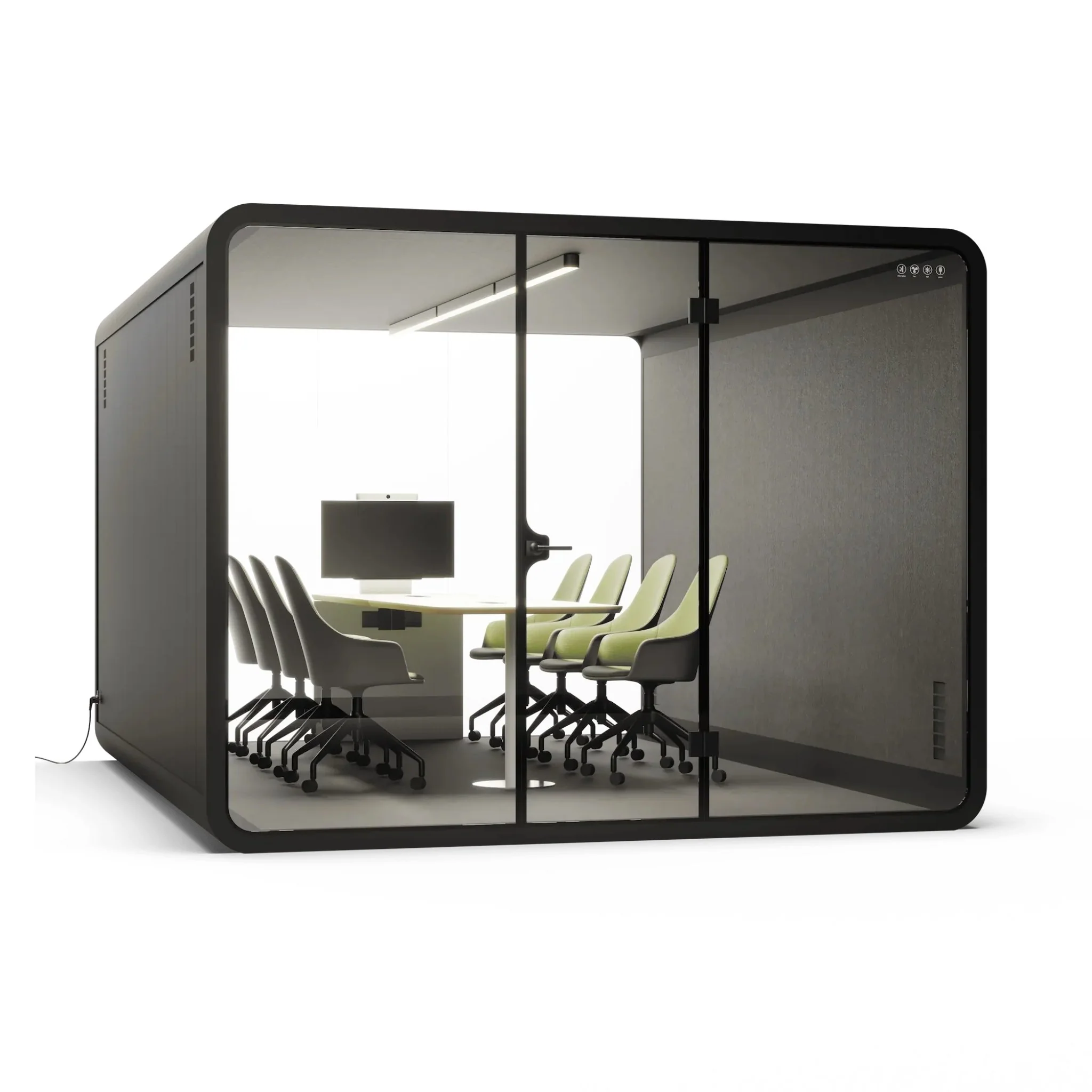 mẫu kích thước tiêu chuẩn office pod