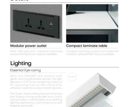 Office Pod Flex Box dành cho 6 người