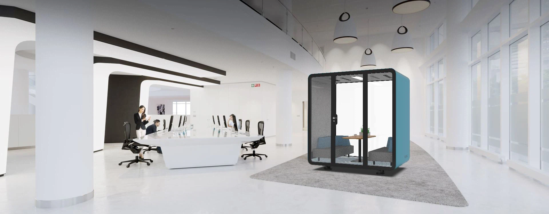 phân loại Phone Booth cho văn phòng