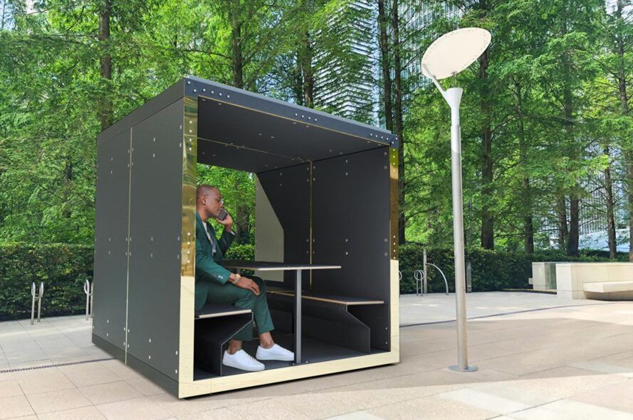 phòng họp di động